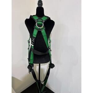 MSA Fall Protection Safety Harness Vest / Standard Size with a Yoke Carabiner